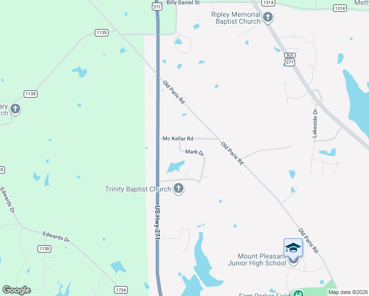map of restaurants, bars, coffee shops, grocery stores, and more near 4003 Mark Drive in Mount Pleasant