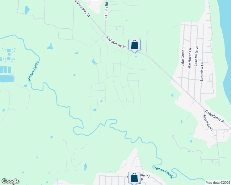 map of restaurants, bars, coffee shops, grocery stores, and more near 2513 Laney Circle in Denton