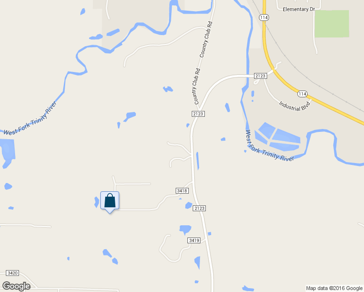 map of restaurants, bars, coffee shops, grocery stores, and more near Pvt Road 3414 in Bridgeport