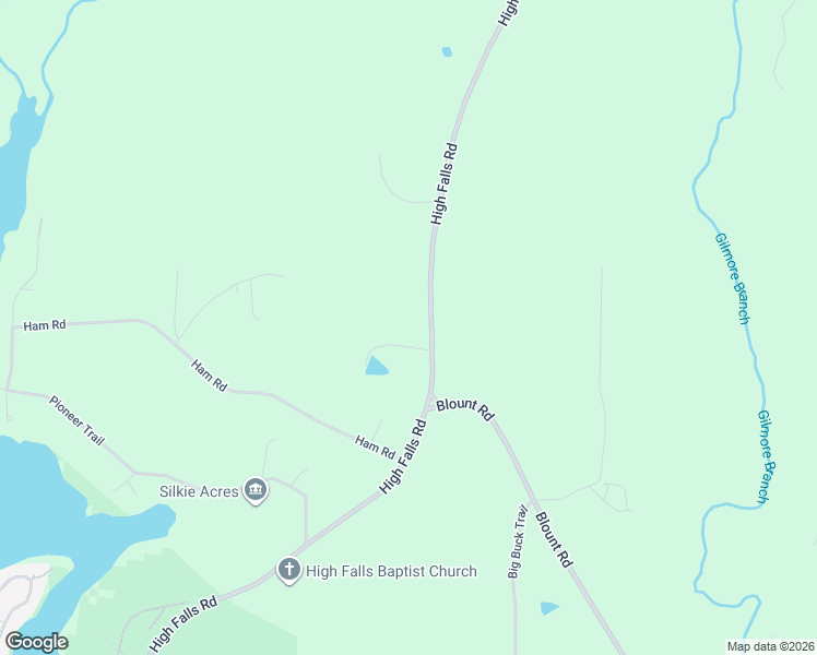 map of restaurants, bars, coffee shops, grocery stores, and more near 4009 High Falls Road in Jackson