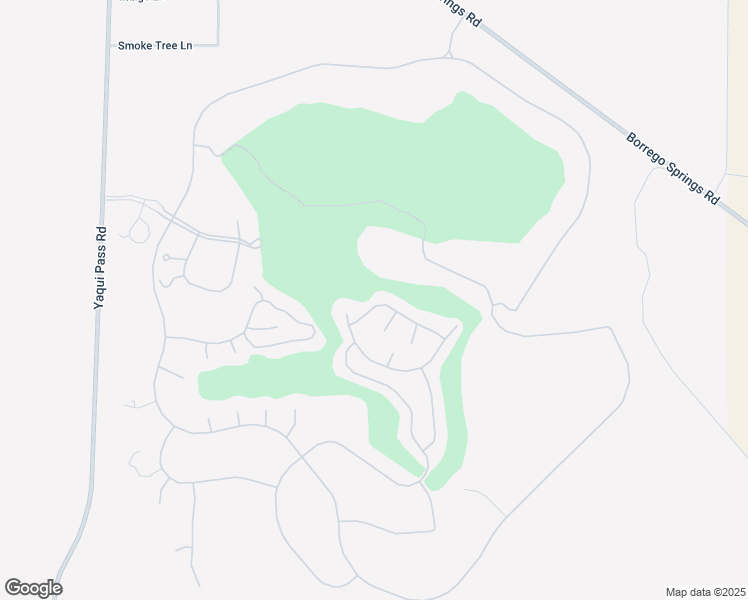 map of restaurants, bars, coffee shops, grocery stores, and more near 2861 Carrando Drive in Borrego Springs