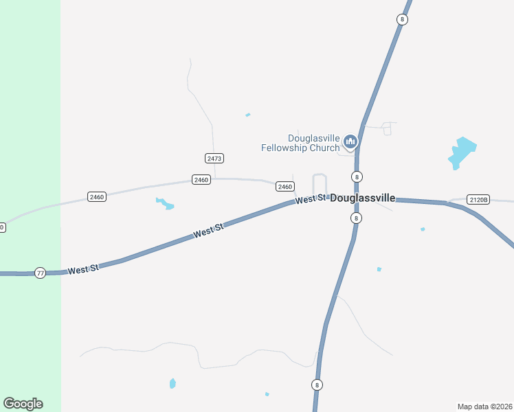 map of restaurants, bars, coffee shops, grocery stores, and more near 214 West Street in Douglassville