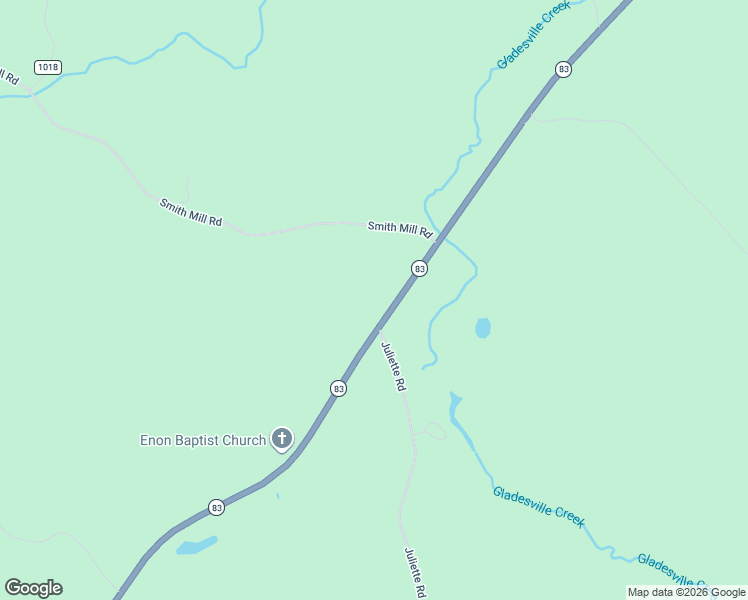 map of restaurants, bars, coffee shops, grocery stores, and more near 3385 Georgia 83 in Monticello