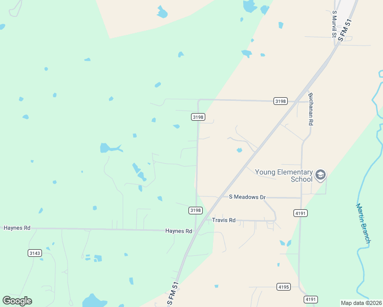 map of restaurants, bars, coffee shops, grocery stores, and more near 500 County Road 3198 in Decatur