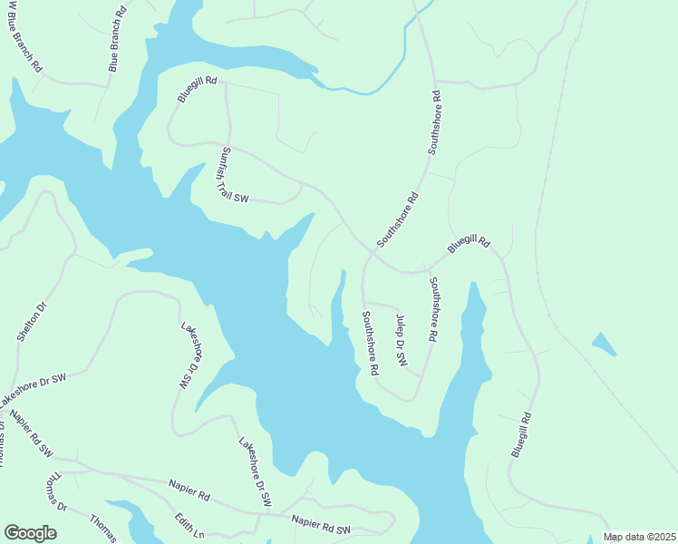 map of restaurants, bars, coffee shops, grocery stores, and more near 113 Bluegill Run in Eatonton