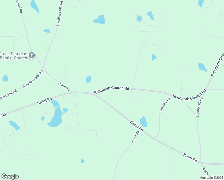 map of restaurants, bars, coffee shops, grocery stores, and more near 150 Rehoboth Church Road in Griffin