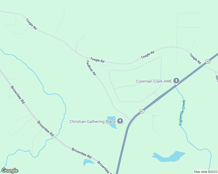 map of restaurants, bars, coffee shops, grocery stores, and more near 311 Homestead Circle in Forsyth