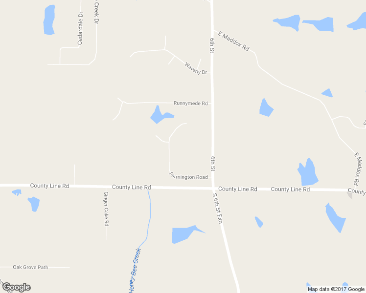 map of restaurants, bars, coffee shops, grocery stores, and more near 1012 Farmington Road in Griffin