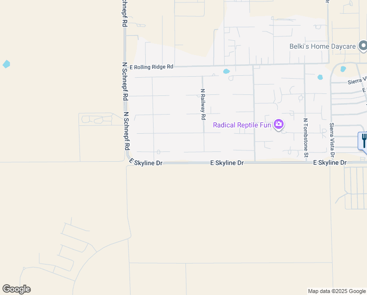 map of restaurants, bars, coffee shops, grocery stores, and more near 3936 East Ascot Drive in Queen Creek