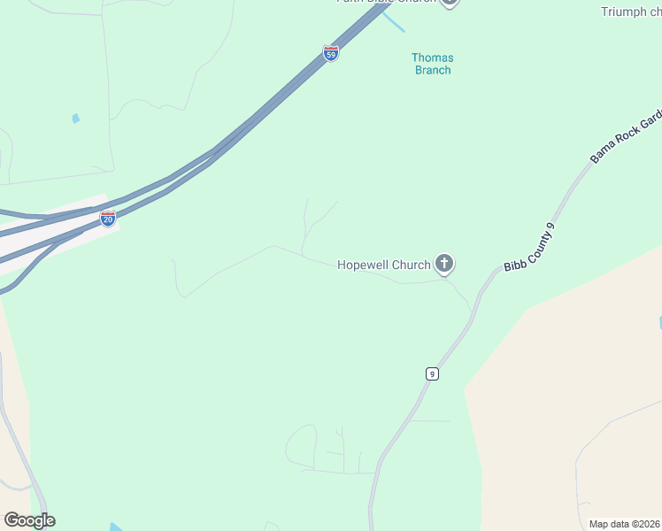 map of restaurants, bars, coffee shops, grocery stores, and more near 18520 Hopewell Road in Vance