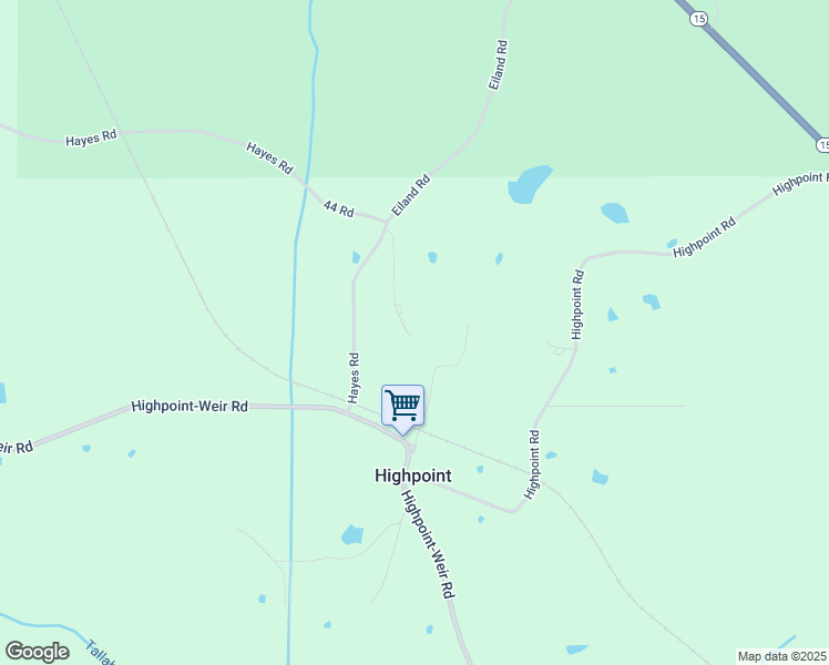 map of restaurants, bars, coffee shops, grocery stores, and more near in Highpoint