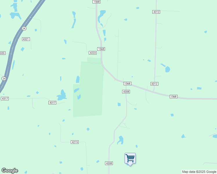 map of restaurants, bars, coffee shops, grocery stores, and more near 4054 Farm to Market Road 1568 in Campbell