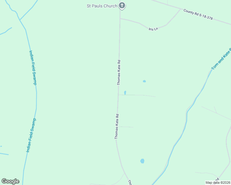map of restaurants, bars, coffee shops, grocery stores, and more near 463 Thomas-Kate Road in Dorchester County