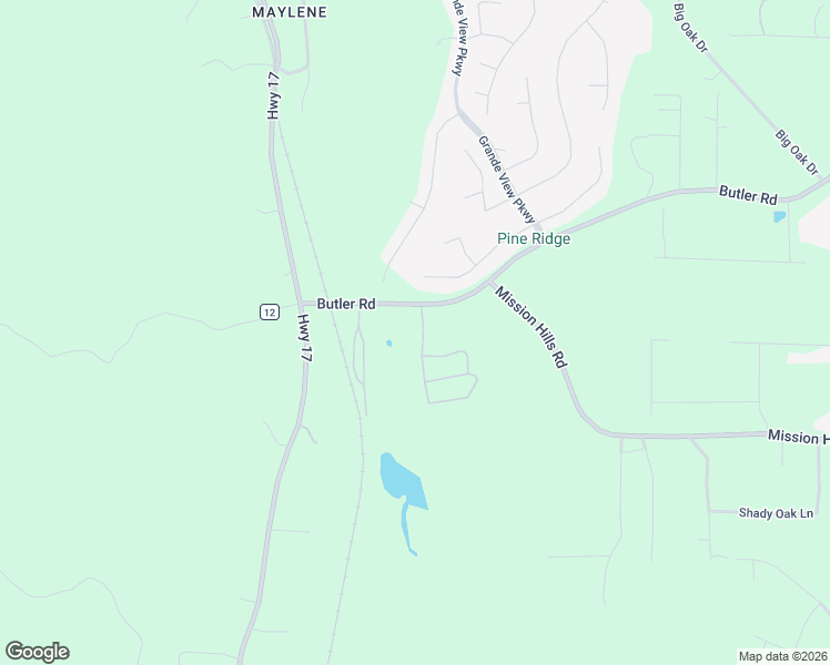 map of restaurants, bars, coffee shops, grocery stores, and more near 116 Gardenside Drive in Alabaster