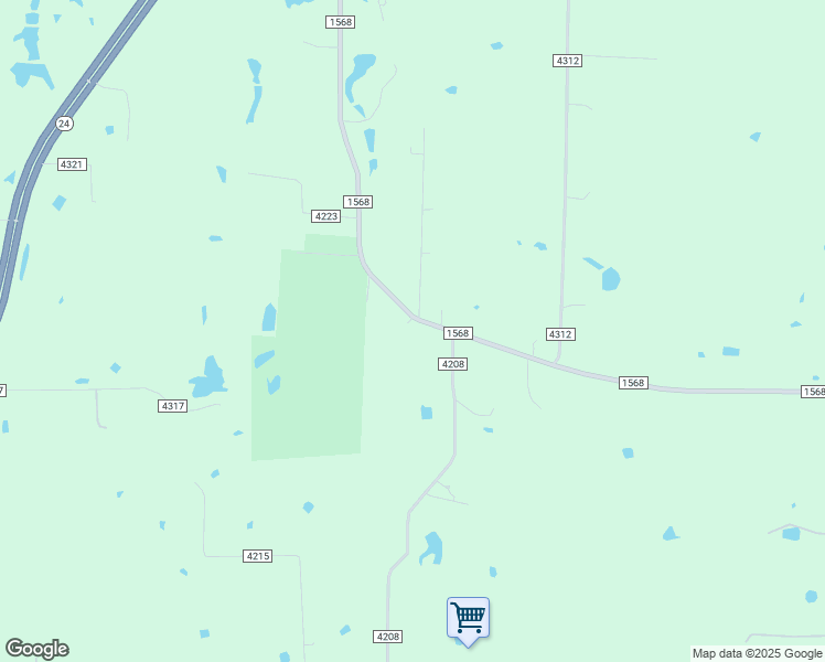 map of restaurants, bars, coffee shops, grocery stores, and more near 4054 Farm to Market Road 1568 in Campbell