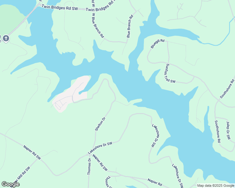 map of restaurants, bars, coffee shops, grocery stores, and more near 198 Shelton Drive in Eatonton
