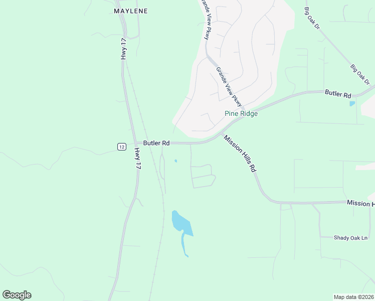 map of restaurants, bars, coffee shops, grocery stores, and more near 104 Gardenside Drive in Alabaster