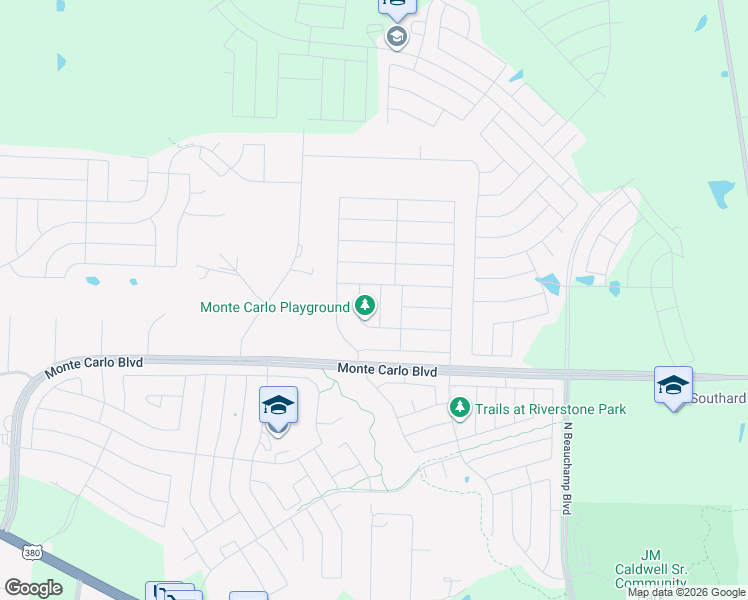 map of restaurants, bars, coffee shops, grocery stores, and more near 1310 Caroline Drive in Princeton
