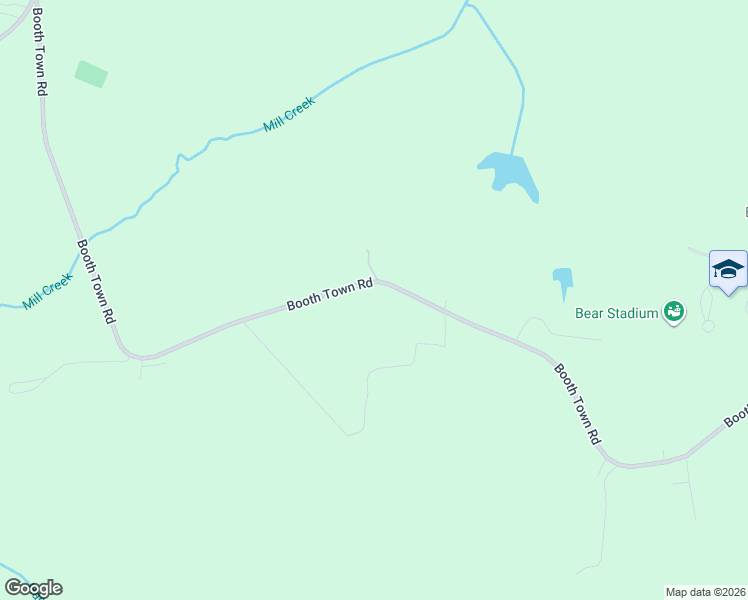 map of restaurants, bars, coffee shops, grocery stores, and more near 16484 Booth Town Road in Tuscaloosa