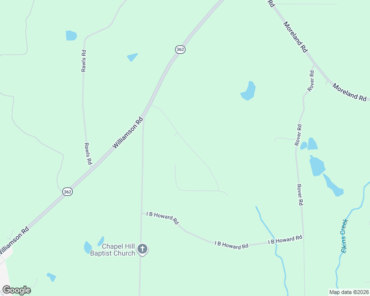 map of restaurants, bars, coffee shops, grocery stores, and more near 120 Rolling Hill Drive in Williamson