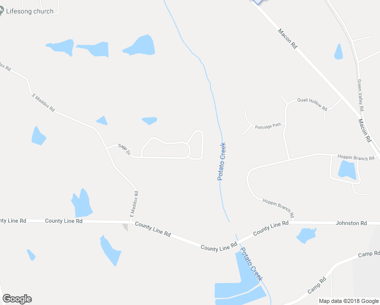 map of restaurants, bars, coffee shops, grocery stores, and more near 1127 Sage Drive in Griffin