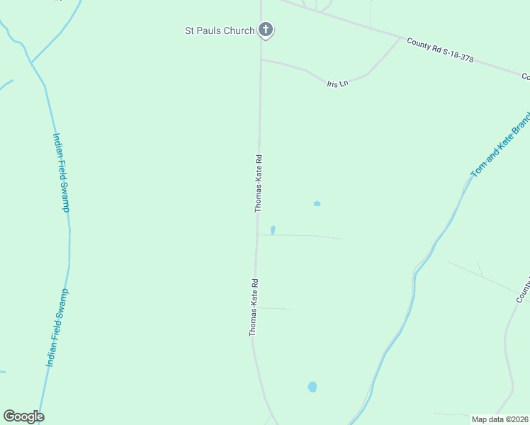 map of restaurants, bars, coffee shops, grocery stores, and more near 463 Thomas-Kate Road in Dorchester County
