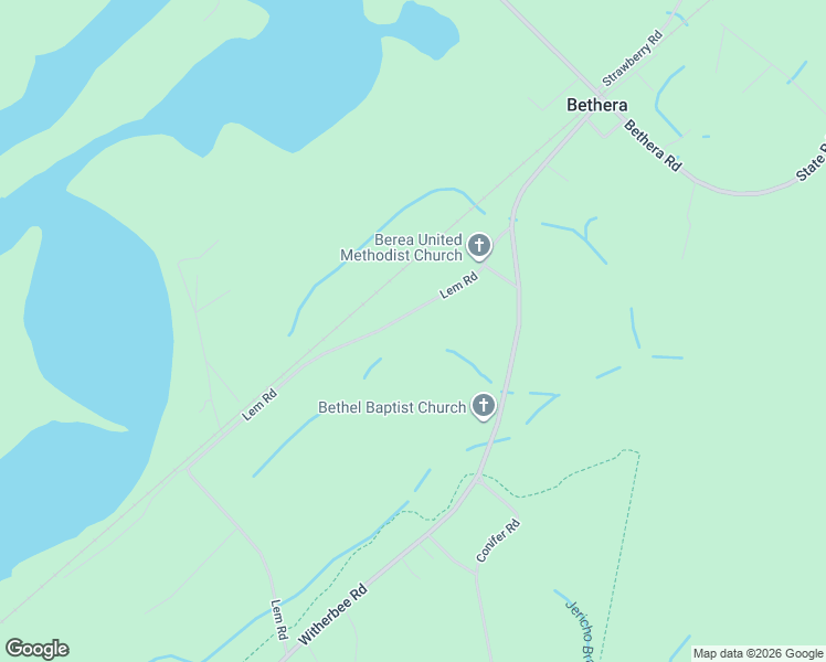 map of restaurants, bars, coffee shops, grocery stores, and more near 1211 Lem Road in Cordesville