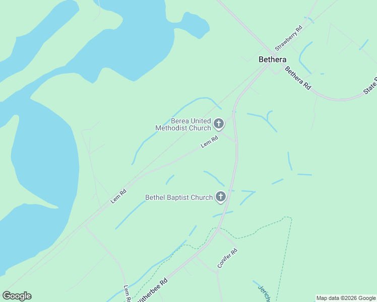 map of restaurants, bars, coffee shops, grocery stores, and more near 1211 Lem Road in Cordesville