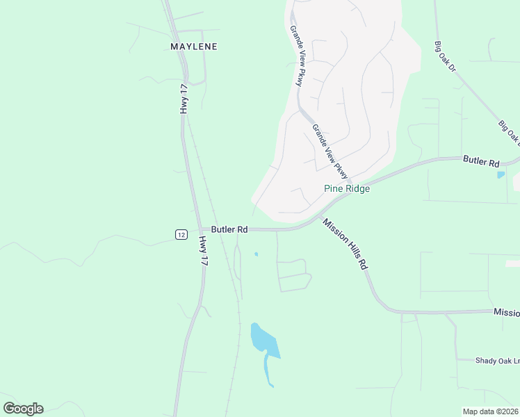 map of restaurants, bars, coffee shops, grocery stores, and more near 1077 Grande View Pass in Alabaster