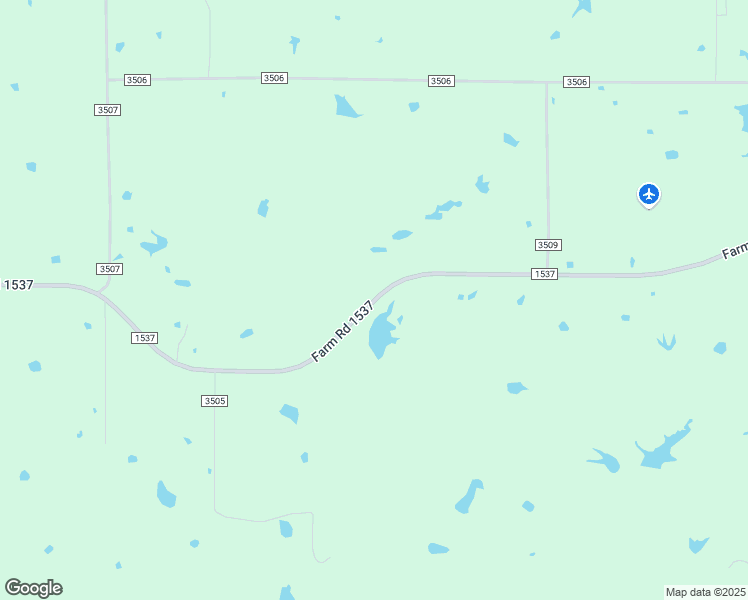 map of restaurants, bars, coffee shops, grocery stores, and more near Farm to Market 1537 in Sulphur Springs
