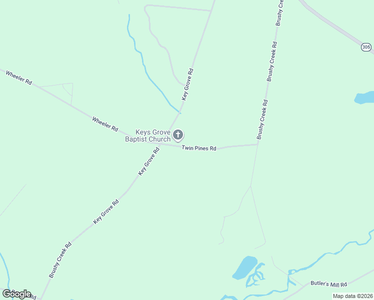 map of restaurants, bars, coffee shops, grocery stores, and more near 320 Twin Pines Road in Keysville