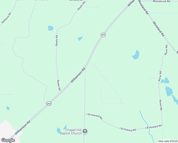 map of restaurants, bars, coffee shops, grocery stores, and more near 17 Chapel Hill Road in Williamson