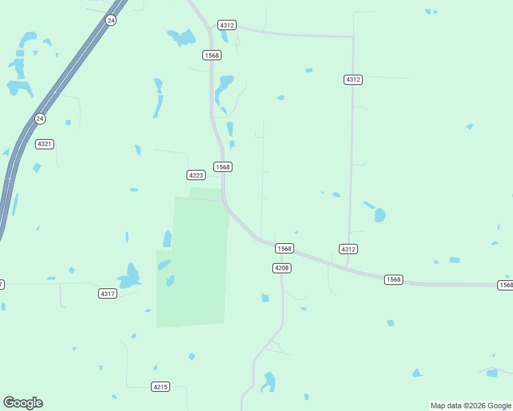 map of restaurants, bars, coffee shops, grocery stores, and more near 4101 Farm to Market Road 1568 in Campbell