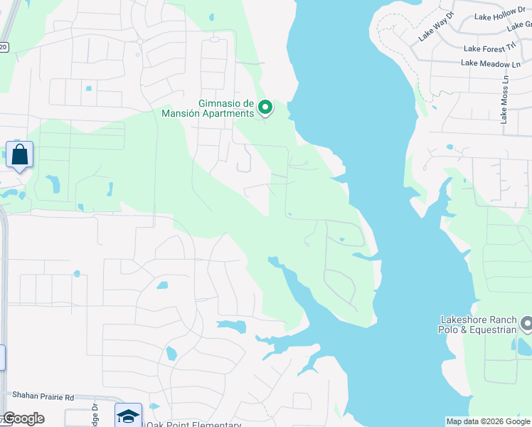 map of restaurants, bars, coffee shops, grocery stores, and more near 1191 Lloyd's Road in Little Elm