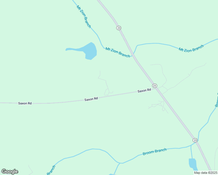 map of restaurants, bars, coffee shops, grocery stores, and more near 1095 Saxon Road in Waynesboro