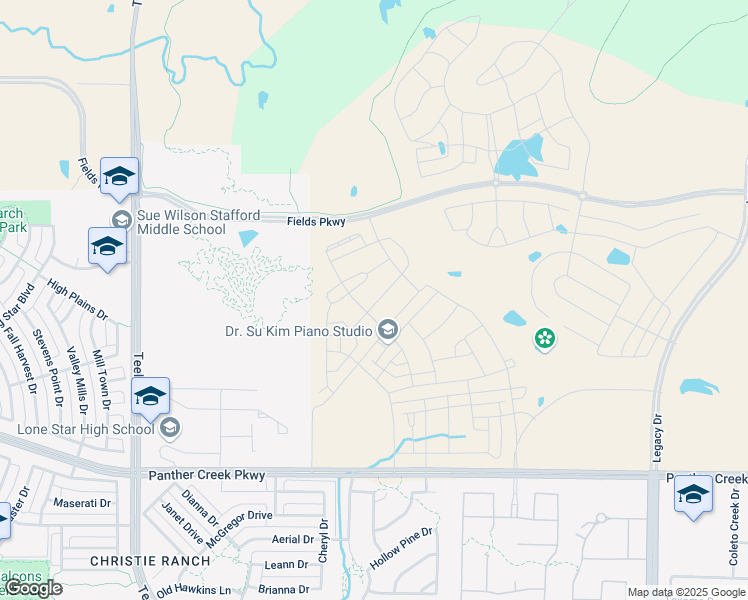 map of restaurants, bars, coffee shops, grocery stores, and more near Northwest Community DORBA Trail in Frisco