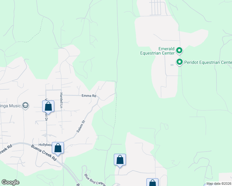 map of restaurants, bars, coffee shops, grocery stores, and more near 846 Vista Point Circle in Vista