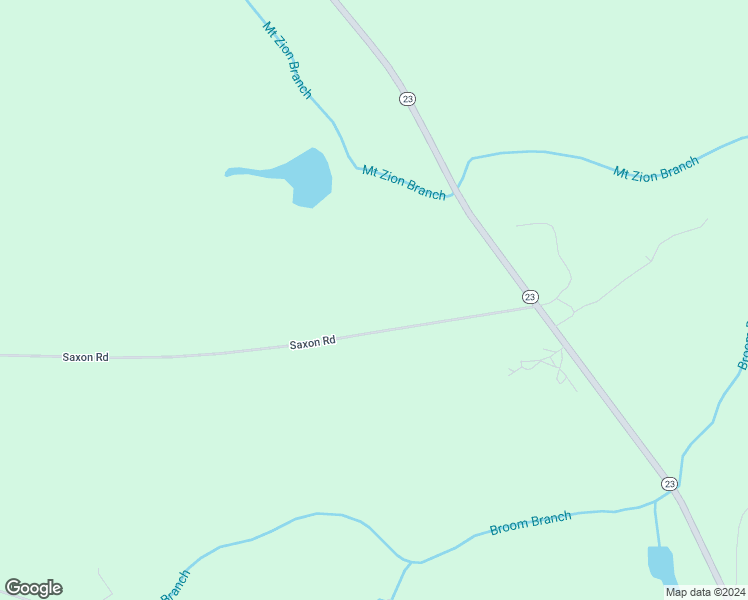 map of restaurants, bars, coffee shops, grocery stores, and more near 1095 Saxon Road in Waynesboro