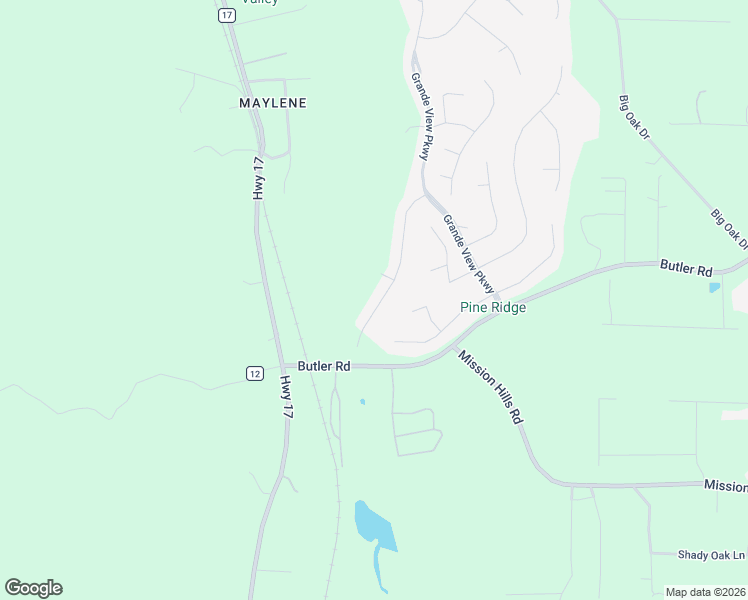 map of restaurants, bars, coffee shops, grocery stores, and more near 1056 Grande View Pass in Alabaster