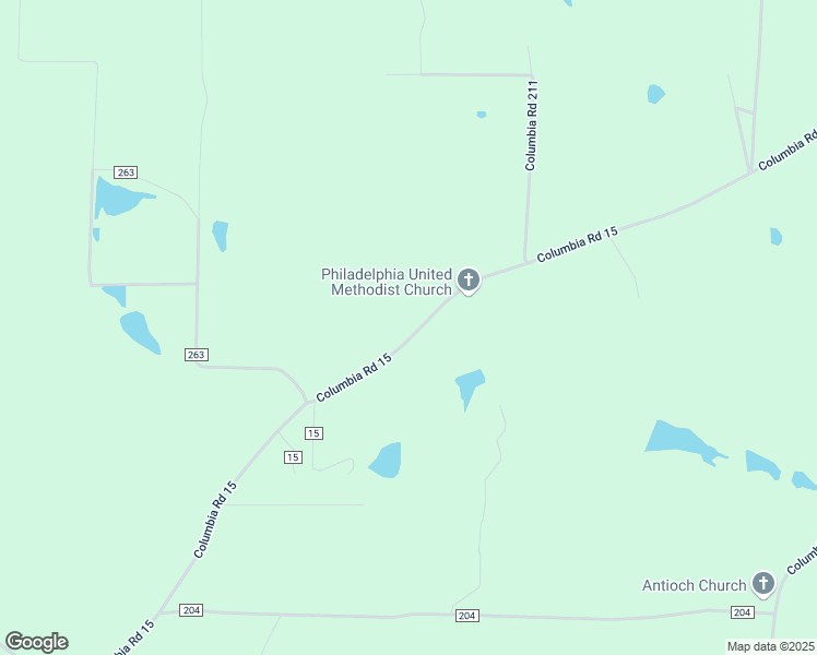 map of restaurants, bars, coffee shops, grocery stores, and more near 3206 Columbia Road 15 in Magnolia