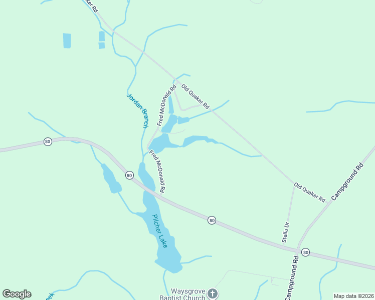 map of restaurants, bars, coffee shops, grocery stores, and more near 1428 Fred McDonald Road in Wrens