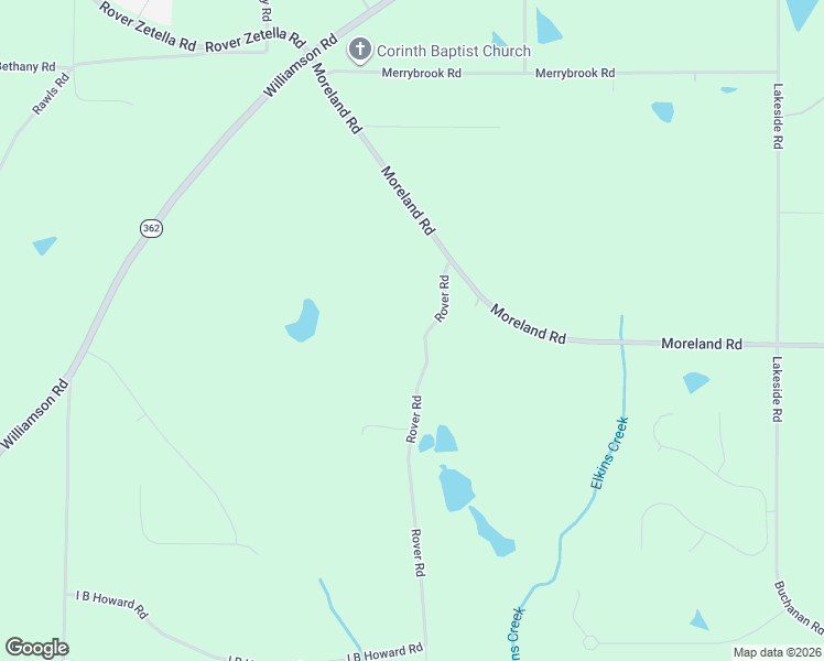 map of restaurants, bars, coffee shops, grocery stores, and more near 100 Rover Road in Williamson
