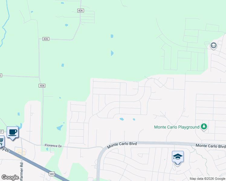 map of restaurants, bars, coffee shops, grocery stores, and more near 1804 Hot Springs Way in Princeton