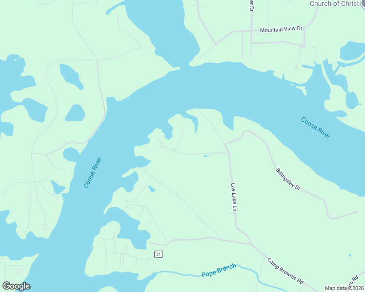 map of restaurants, bars, coffee shops, grocery stores, and more near 260 Jake Drive in Sylacauga