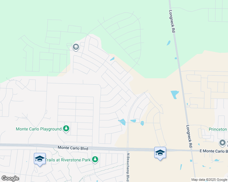 map of restaurants, bars, coffee shops, grocery stores, and more near 1301 Carlo Drive in Princeton