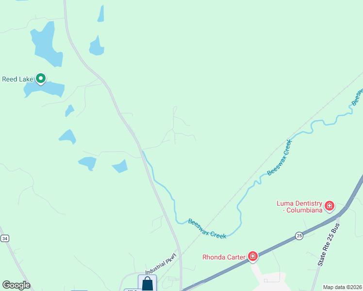 map of restaurants, bars, coffee shops, grocery stores, and more near 113 Seale Drive in Columbiana