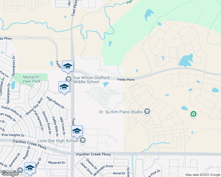 map of restaurants, bars, coffee shops, grocery stores, and more near Northwest Community DORBA Trail in Frisco