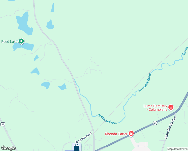 map of restaurants, bars, coffee shops, grocery stores, and more near 113 Seale Drive in Columbiana