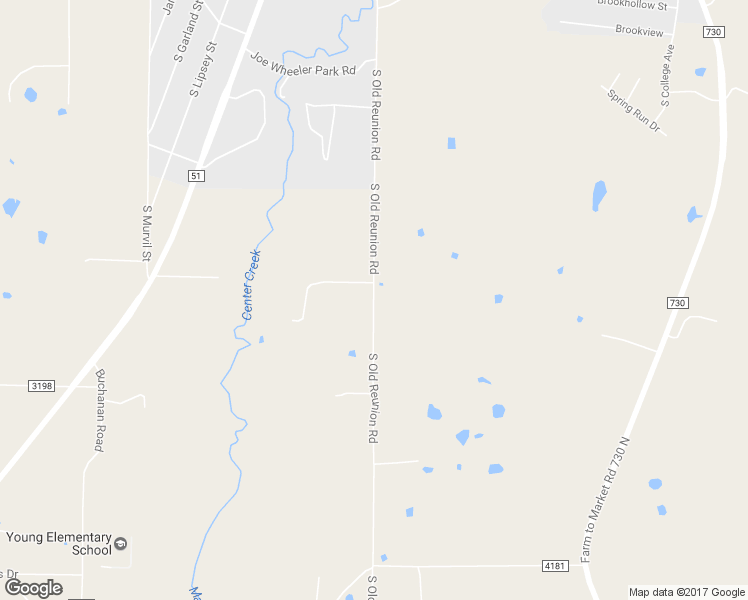 map of restaurants, bars, coffee shops, grocery stores, and more near 1609 South Old Reunion Road in Decatur