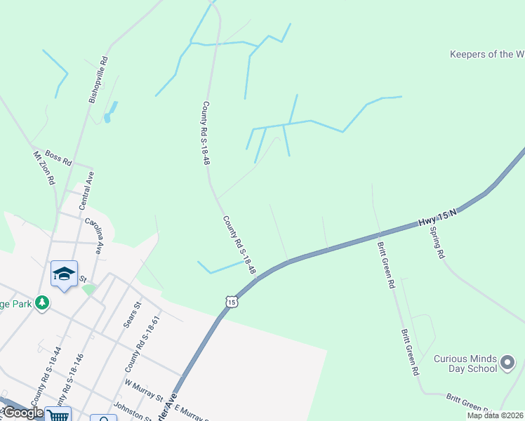 map of restaurants, bars, coffee shops, grocery stores, and more near 157 Saint James Road in Saint George
